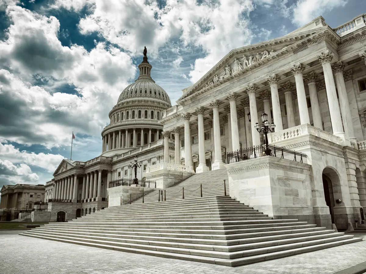 the steps of the united states capital building