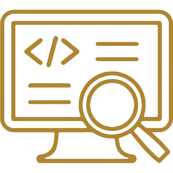 Computer with magnifier
