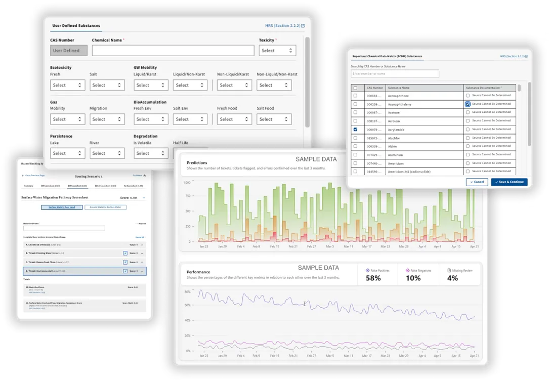 Screenshot collection of Skapa's work